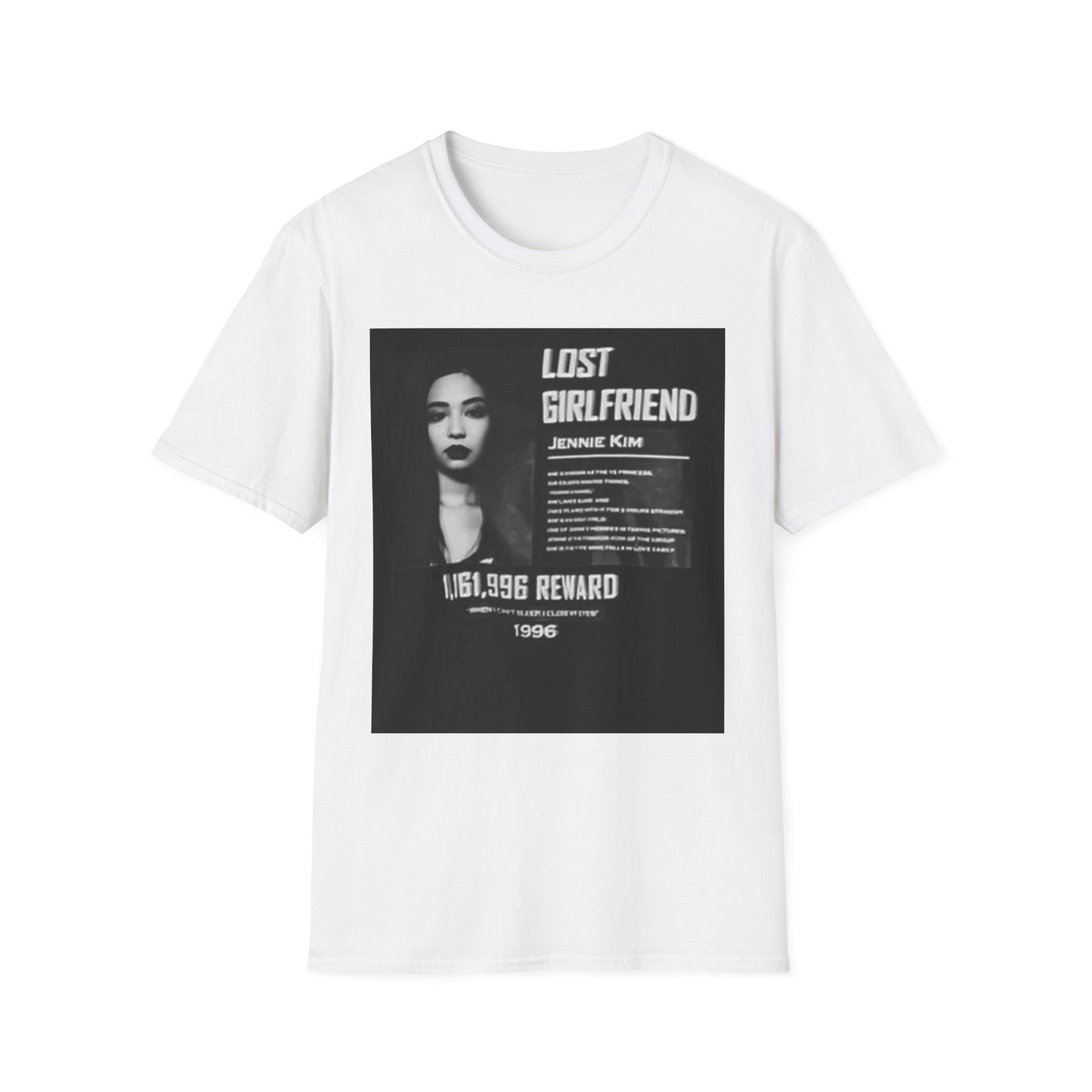 Lost Girlfriend Graphic Tee, Vintage T-Shirt, Unisex Softstyle Shirt, Casual Fashion, Gift for K-Pop Fans, Retro Style T-Shirt