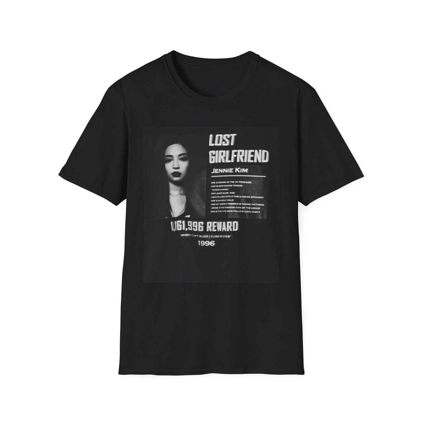 Lost Girlfriend Graphic Tee, Vintage T-Shirt, Unisex Softstyle Shirt, Casual Fashion, Gift for K-Pop Fans, Retro Style T-Shirt