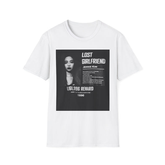 Lost Girlfriend Graphic Tee, Vintage T-Shirt, Unisex Softstyle Shirt, Casual Fashion, Gift for K-Pop Fans, Retro Style T-Shirt